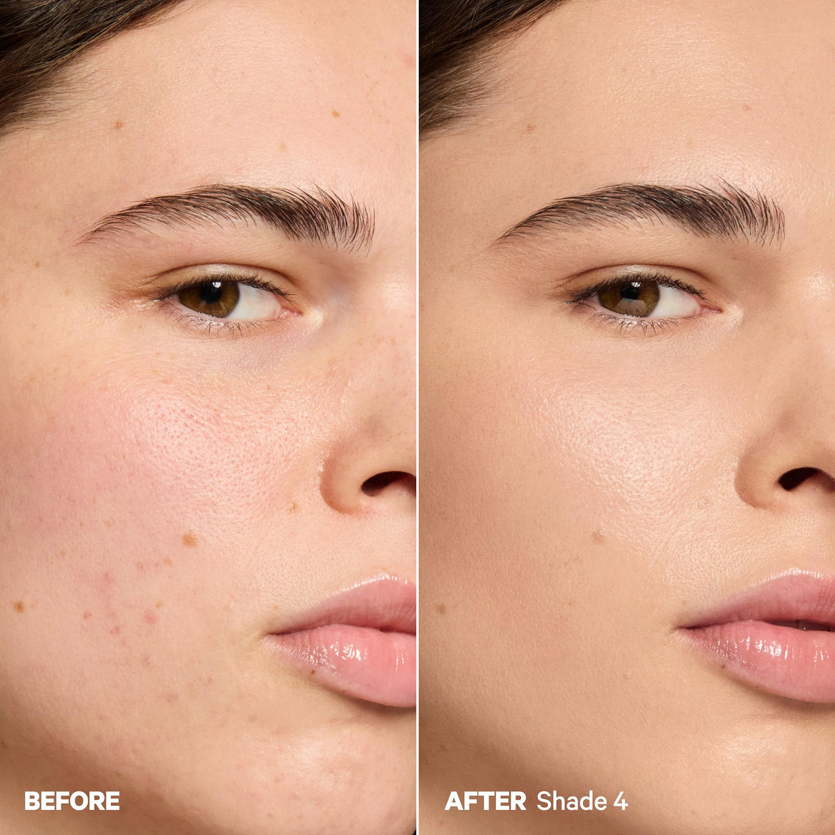 Milk Makeup Hydro Grip Hydrating Gel Skin Tint application on model
