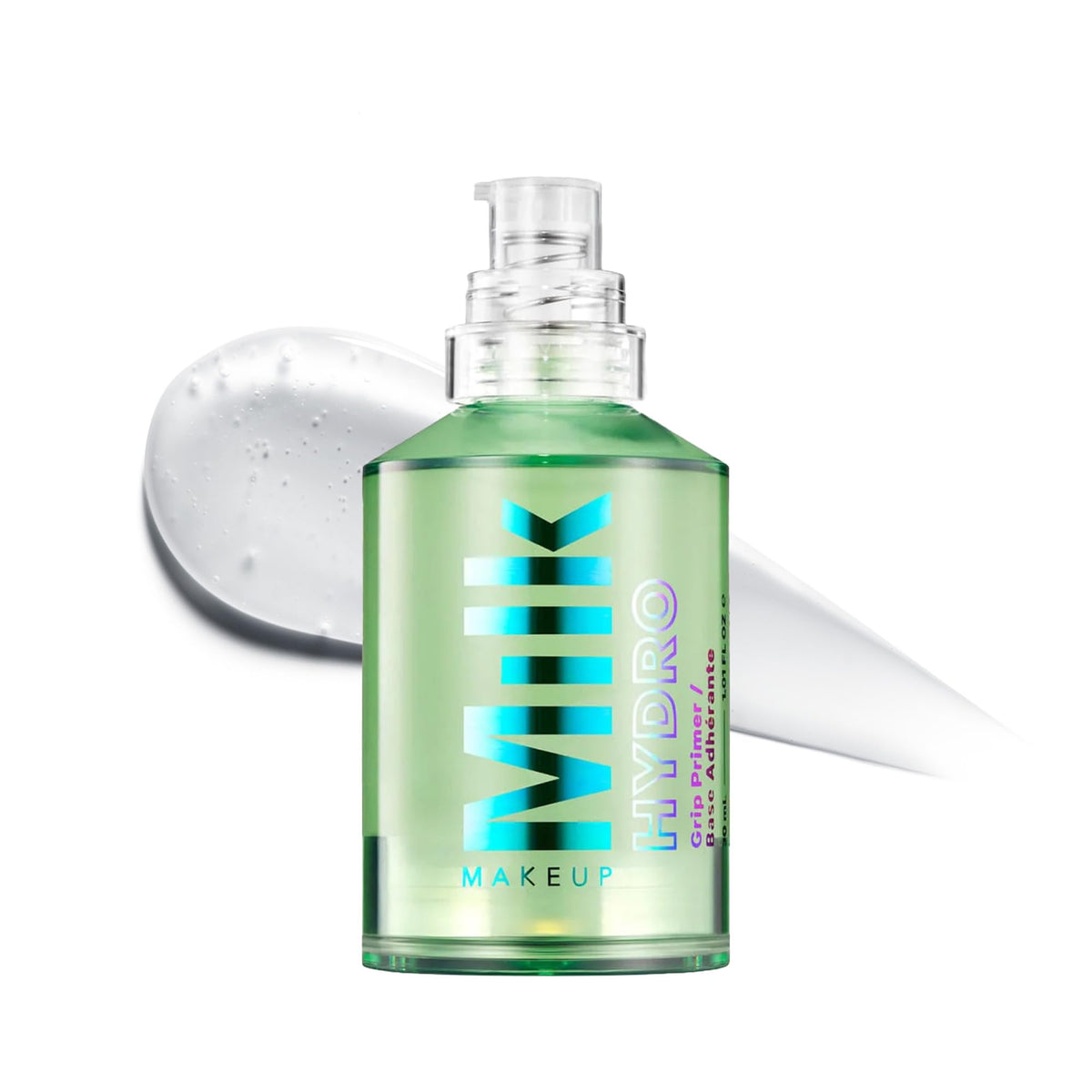 Milk Makeup Hydro Grip Primer front view with clear gel texture