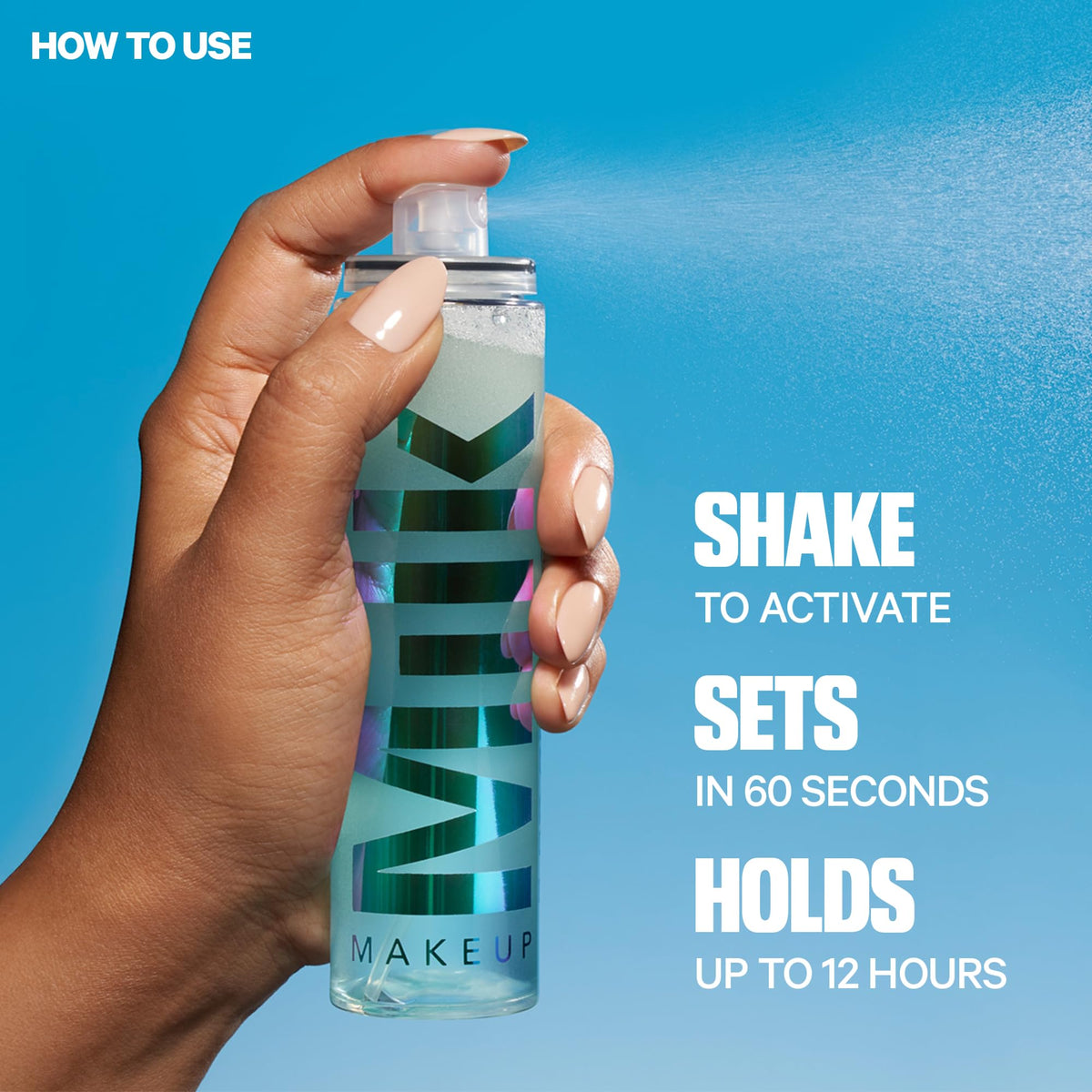 Milk Makeup Hydro Grip Set + Refresh Spray in a lifestyle setting