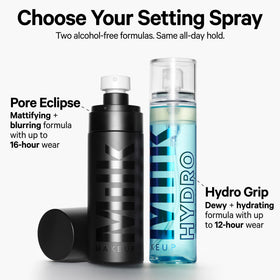Milk Makeup Hydro Grip Set + Refresh Spray lifestyle use