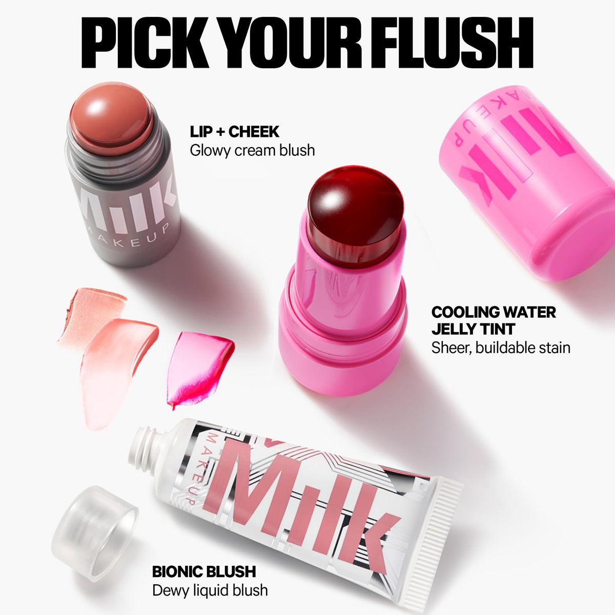 Milk Makeup Lip & Cheek Flip in natural light