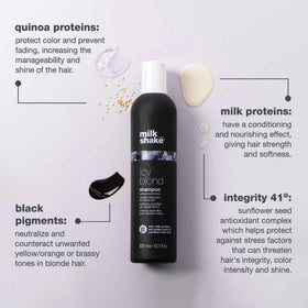 milk_shake Icy Blond Shampoo bottle with pump