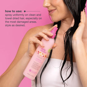 milk_shake Leave-In Conditioner Detangling Spray close-up of spray nozzle