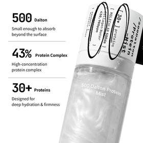 millimilli 500 Dalton Protein Mist close-up of spray mechanism