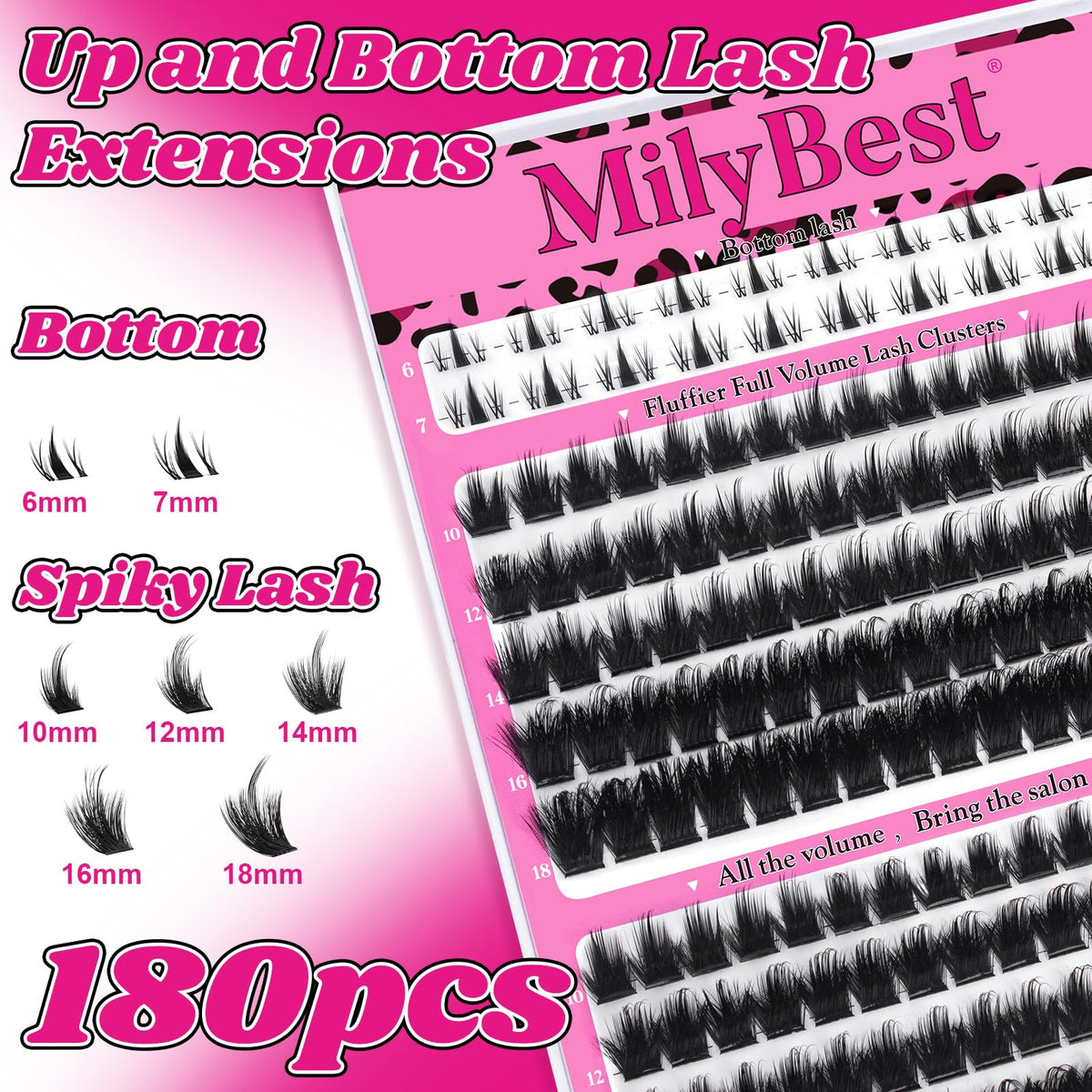 MilyBest dual-ended Bond & Seal for eyelash application