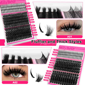 MilyBest eyelash makeup remover 5ml bottle