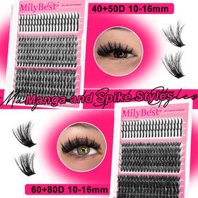 MilyBest eyelash makeup remover bottle