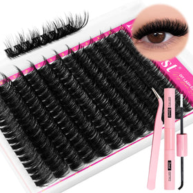 MilyBest Fluffy Longer-100D Volume Lash Clusters Kit packaging front view
