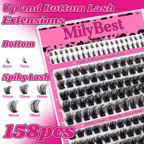 MilyBest precision tweezers for lash application