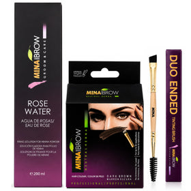 MinaiBrow Henna Hair Tint Kit lifestyle use
