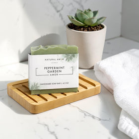 Mineral bath salt included in NATURAL AMOR Spa Gift Basket