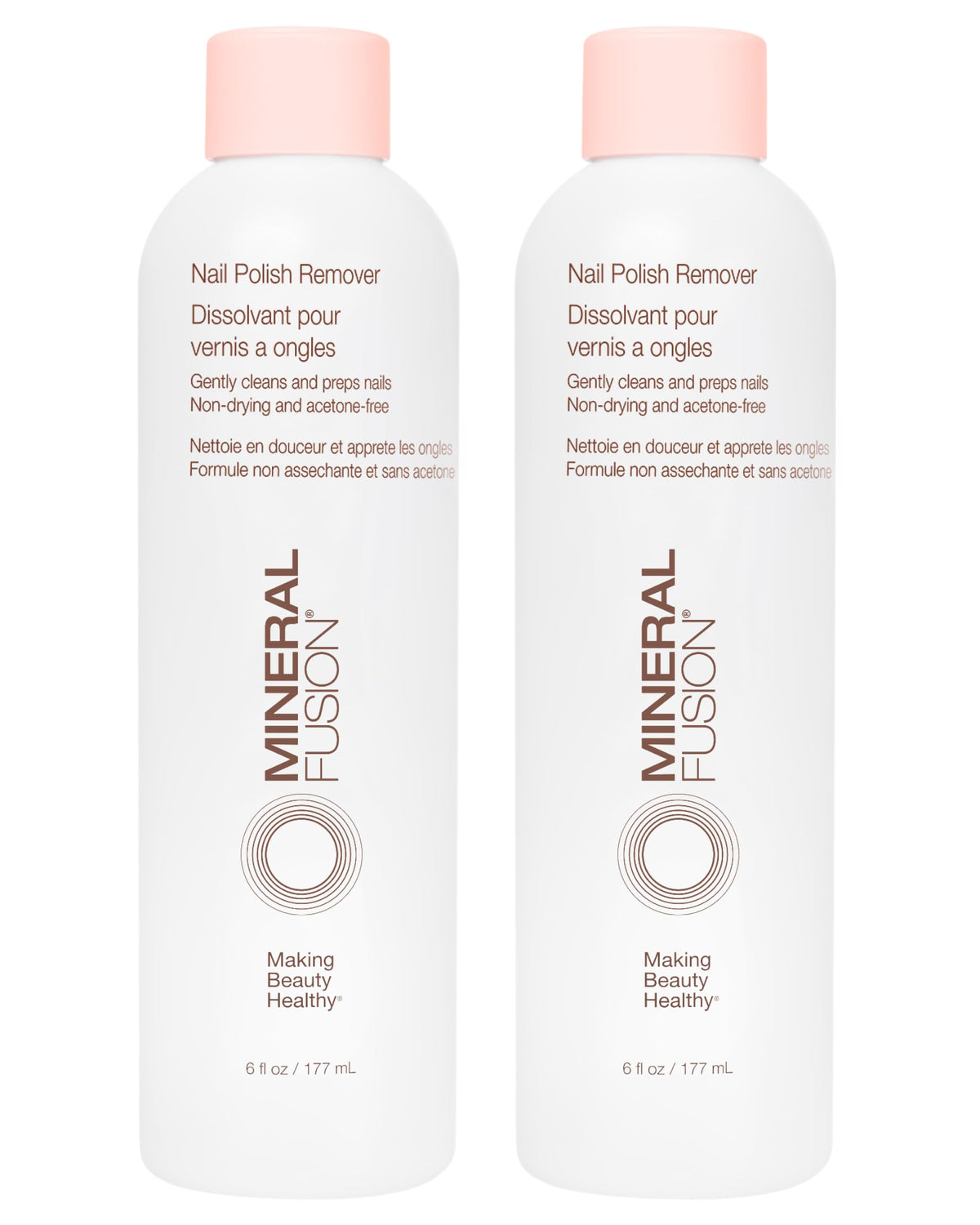 Mineral Fusion Nail Polish Remover 6 fl oz front view