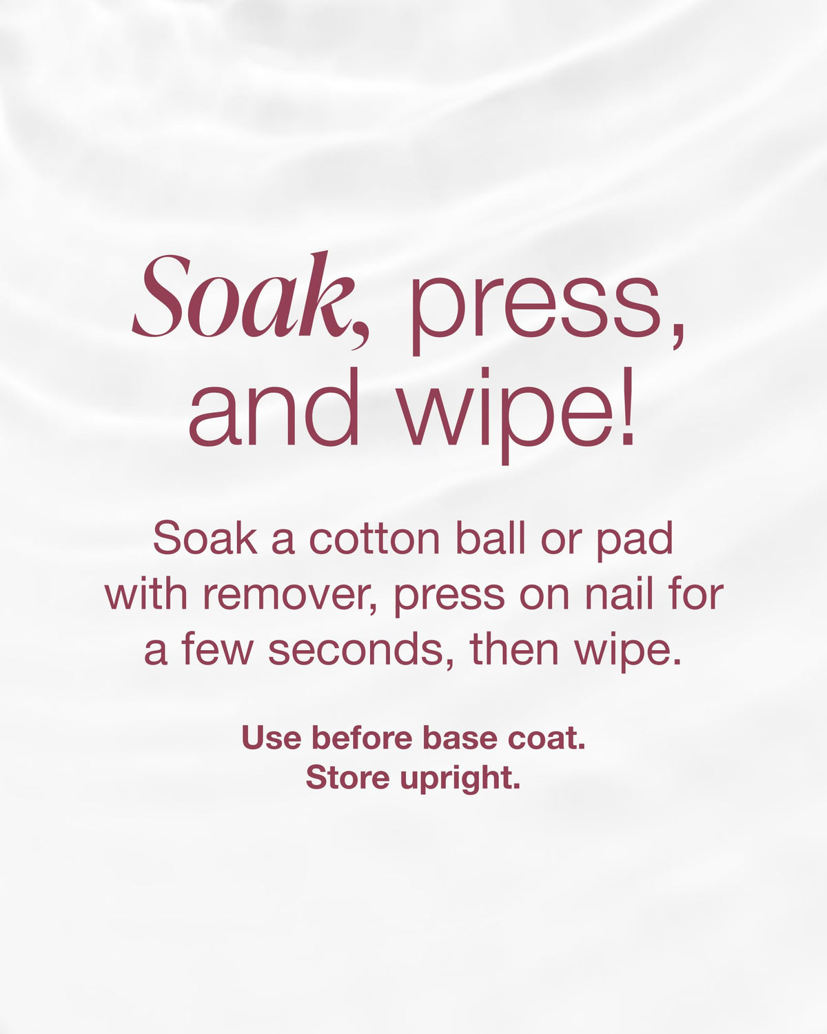 Mineral Fusion Nail Polish Remover with manicure tools