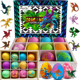 Mineral Me California Kids Bath Bombs 12 pack with colourful packaging