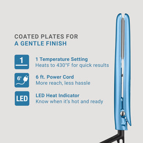Mini BaBylissPRO Ultra-Sleek straightening iron for travel