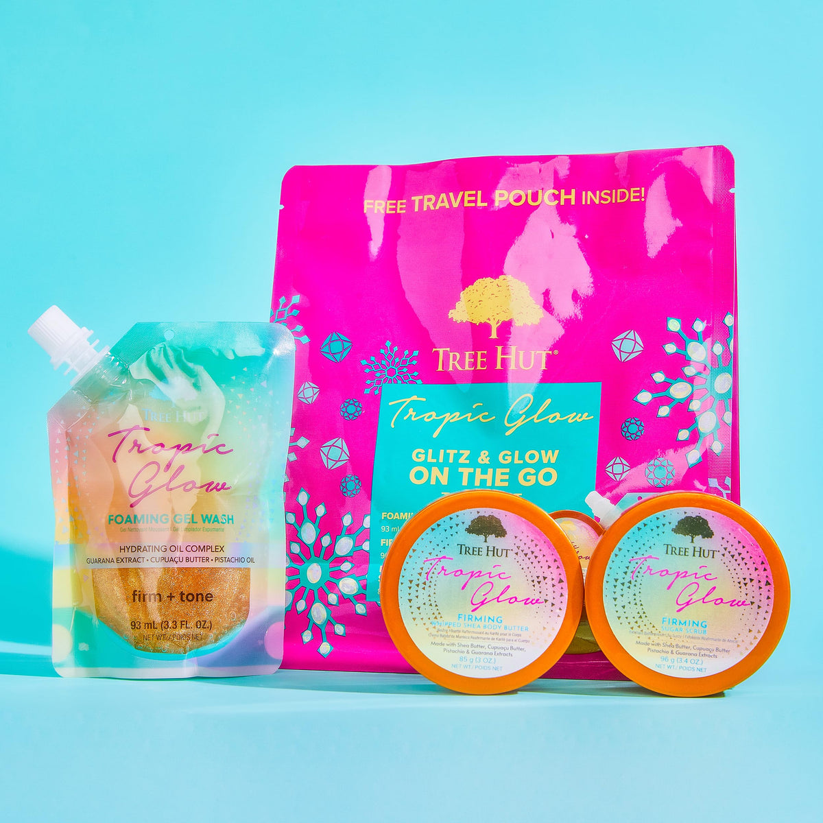 Mini Tropic Glow Sparkling Gel Wash from Tree Hut