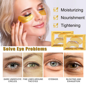 Miniling collagen lip mask application on lips