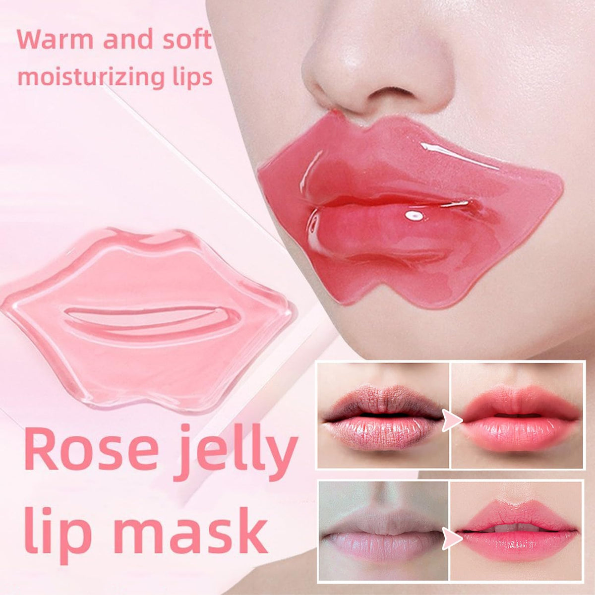 Miniling eye masks with natural ingredients background