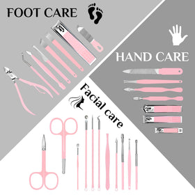 MINKINH Manicure Set tools arranged neatly