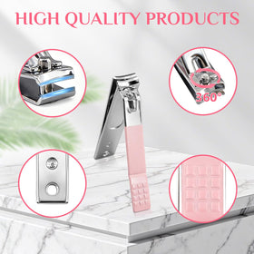 MINKINH Manicure tools including clippers and scissors