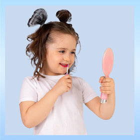 Minnie Mouse Lip Gloss Set showing cherry and bubble gum flavours