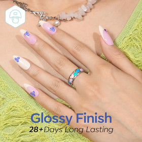 Mint Green gel nail polish from modelones set