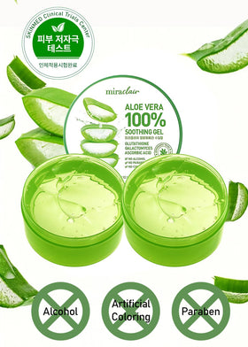 MIRACLAIR Aloe Vera Gel lifestyle scene