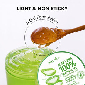 MIRACLAIR Aloe Vera Gel packaging details