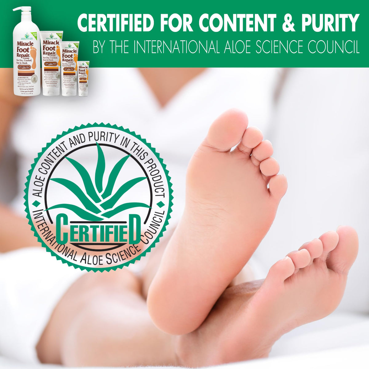 Miracle of Aloe Aloe Vera Lotion 1 Oz packaging close-up