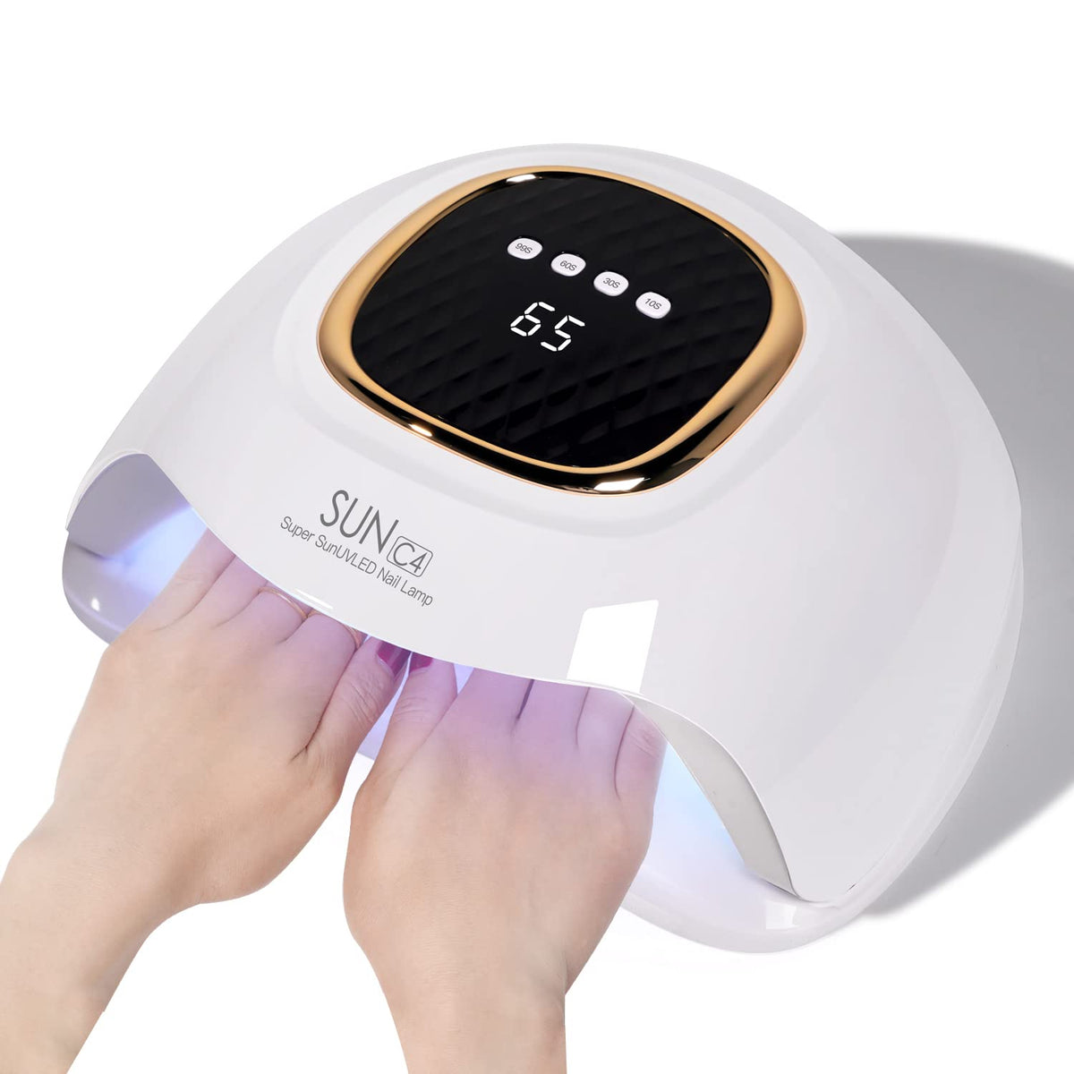 MIRAGE LAYON UV Nail Lamp front view with LED lights