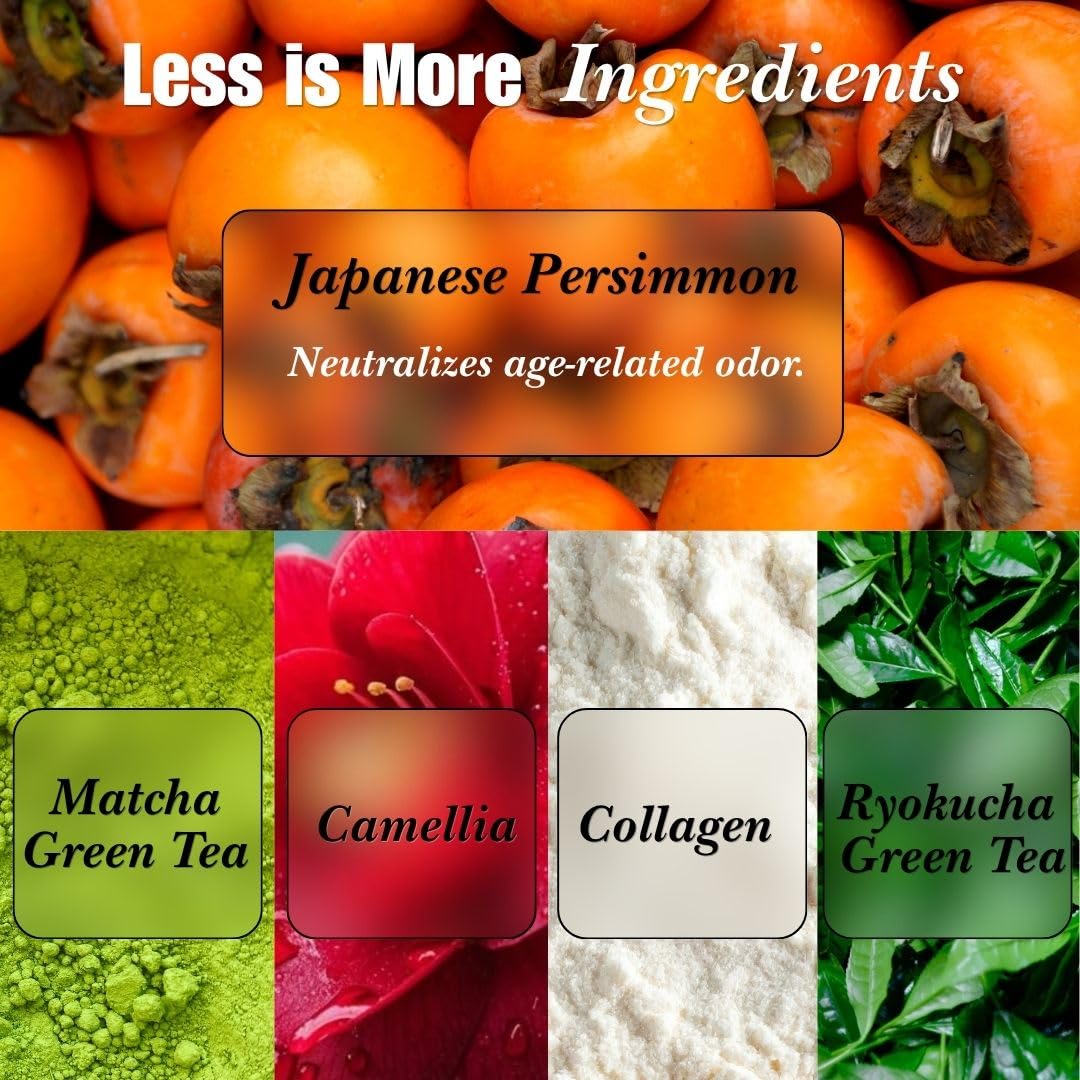 Mirai Persimmon Soap 100g in lifestyle setting