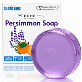 Mirai Persimmon Soap Bar front view