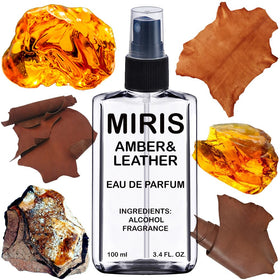 MIRIS Amber & Leather Eau de Parfum 100ml front view