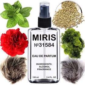 MIRIS Eau de Parfum 100 ml front view with clear bottle
