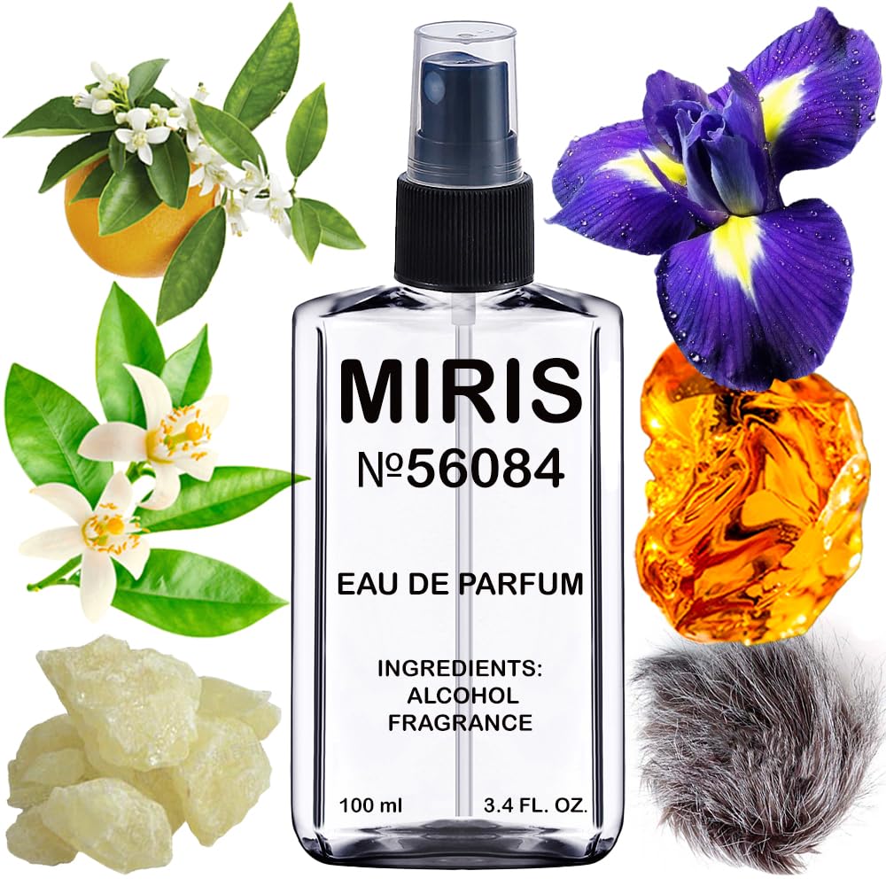 MIRIS Eau de Parfum 100 ml front view with floral design