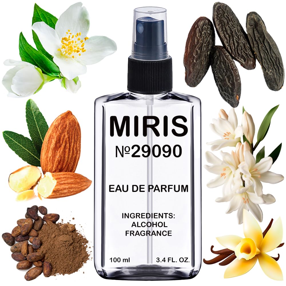 MIRIS Eau de Parfum 100 ml front view with floral design