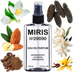 MIRIS Eau de Parfum 100 ml front view with floral design