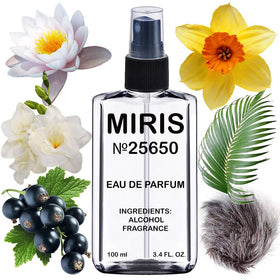 MIRIS Eau de Parfum 100 ml front view with floral design