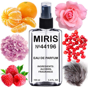 MIRIS Eau de Parfum 100ml front view in recyclable bottle