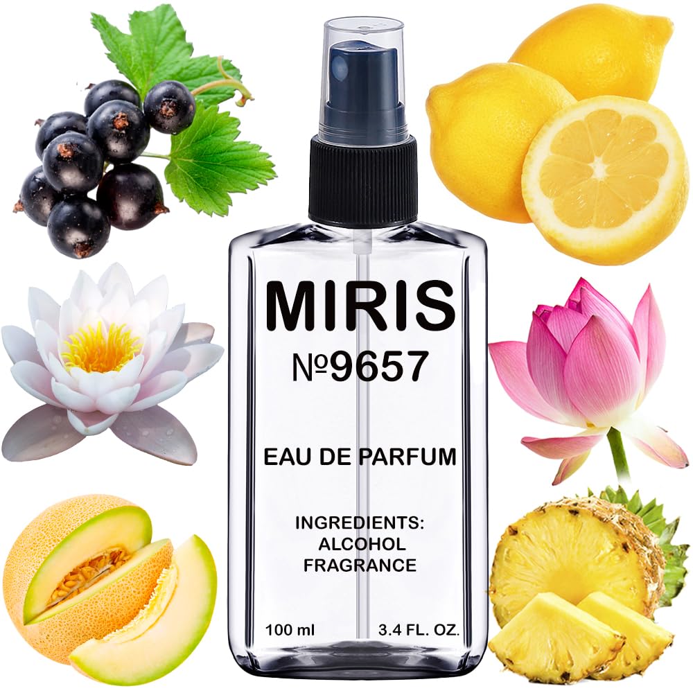 MIRIS Eau de Parfum 100ml front view in recyclable bottle