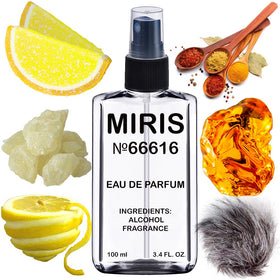 MIRIS Eau de Parfum 100ml front view with compact design