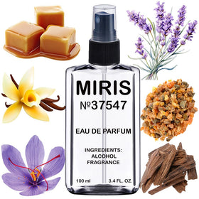 MIRIS Eau de Parfum 100ml front view with floral design