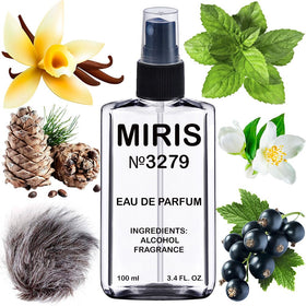 MIRIS Eau de Parfum 100ml front view with floral design