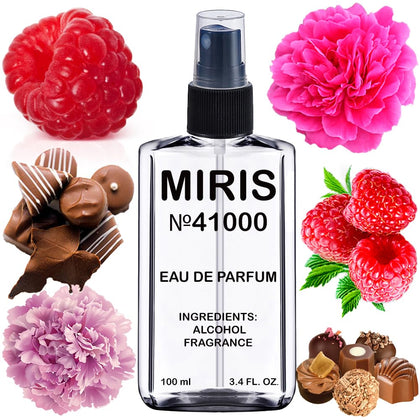 MIRIS Eau de Parfum 100ml front view with floral design
