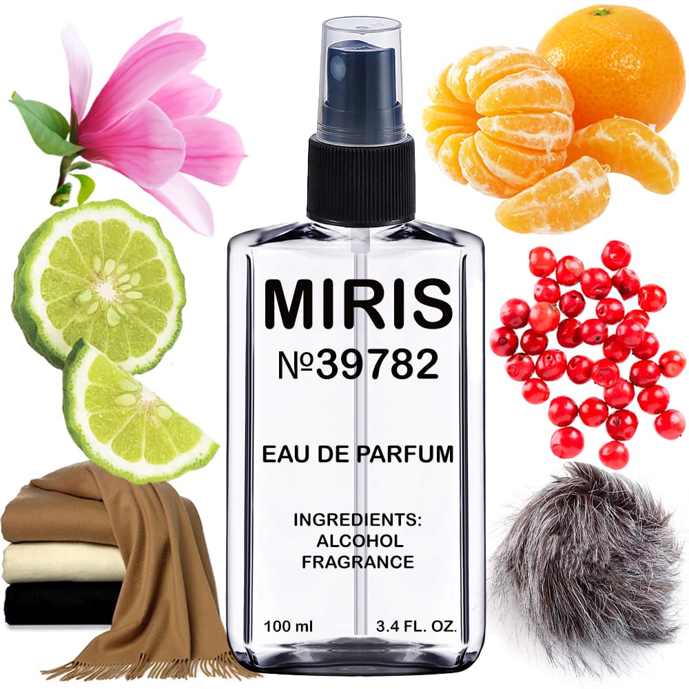 MIRIS Eau de Parfum 100ml front view with floral design