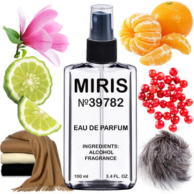 MIRIS Eau de Parfum 100ml front view with floral design