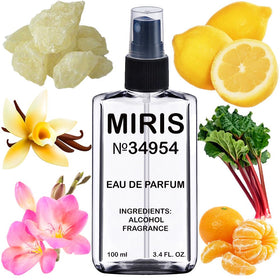 MIRIS Eau de Parfum 100ml front view with floral design