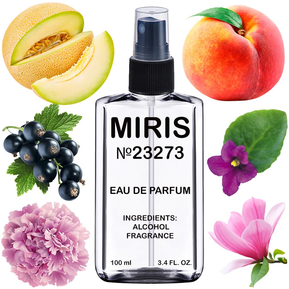 MIRIS Eau de Parfum 100ml front view with floral design