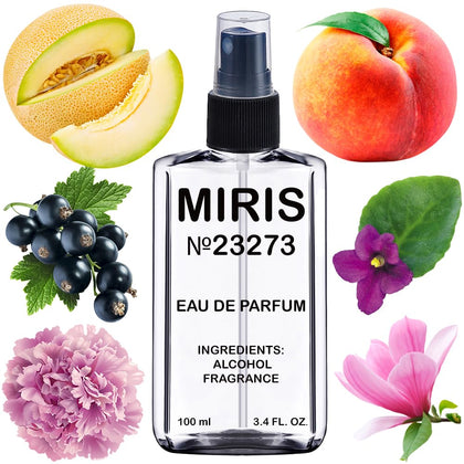 MIRIS Eau de Parfum 100ml front view with floral design