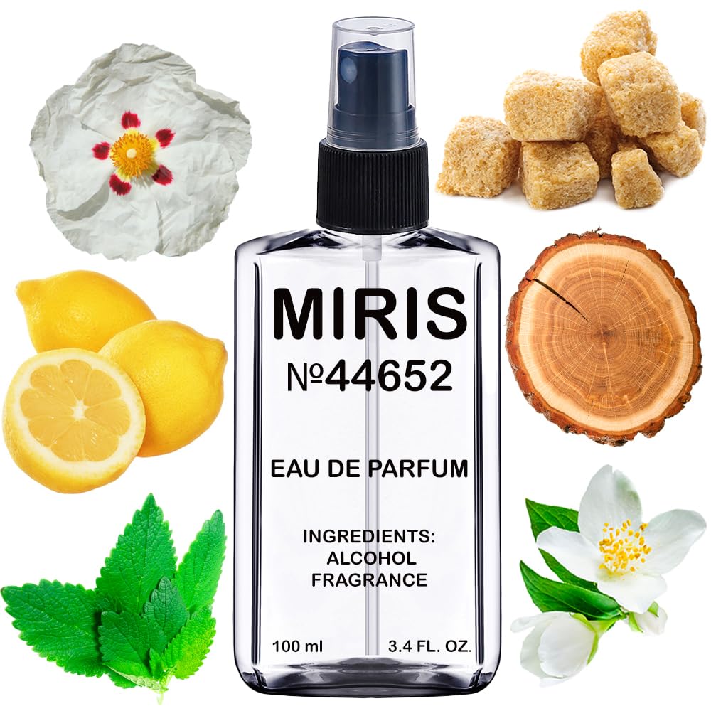MIRIS Eau de Parfum 100ml front view with floral design